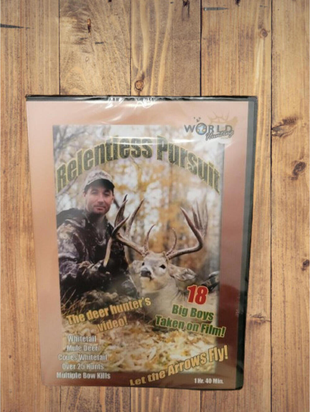 Relentless Pursuit: The Deer Hunter's Video (DVD, 2007) NEW World Hunting